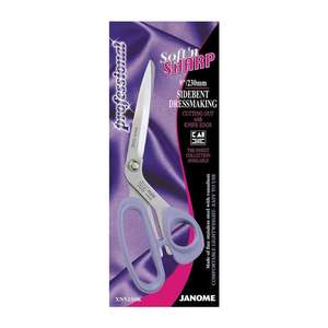 Janome Soft'n Sharp Sidebent Dressmaking Scissors