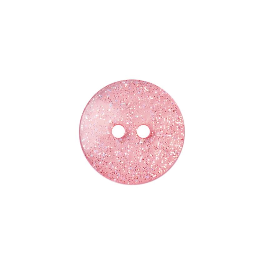 Sparkle Button Light Pink