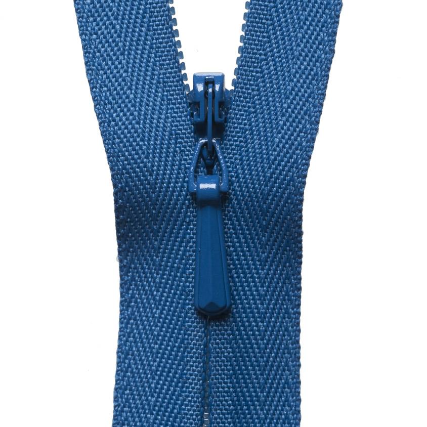 YKK Concealed Zip Colour 557 Saxe Blue