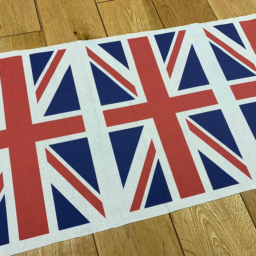 Union Jack Fat Quarter Bundle - 100% Cotton Craft Fabric - Coronation, Bunting