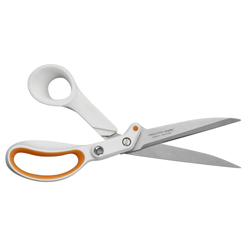 Fiskars Heavy Duty Dressmaking Scissors open blades
