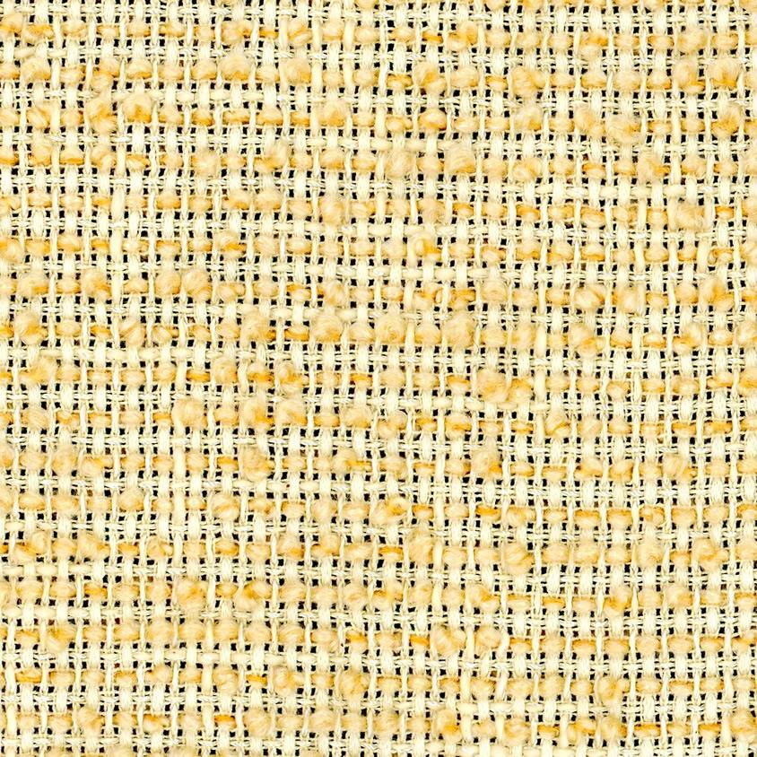 Yellow hot sale tweed fabric