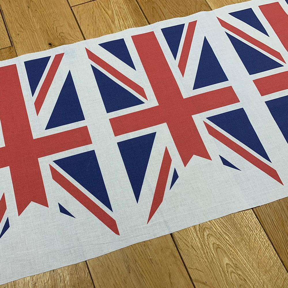 Union Jack Bunting Fabric Shallowtail Flags Strip