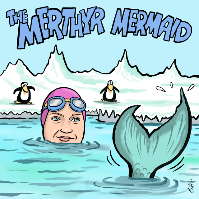 merthyr mermaid card