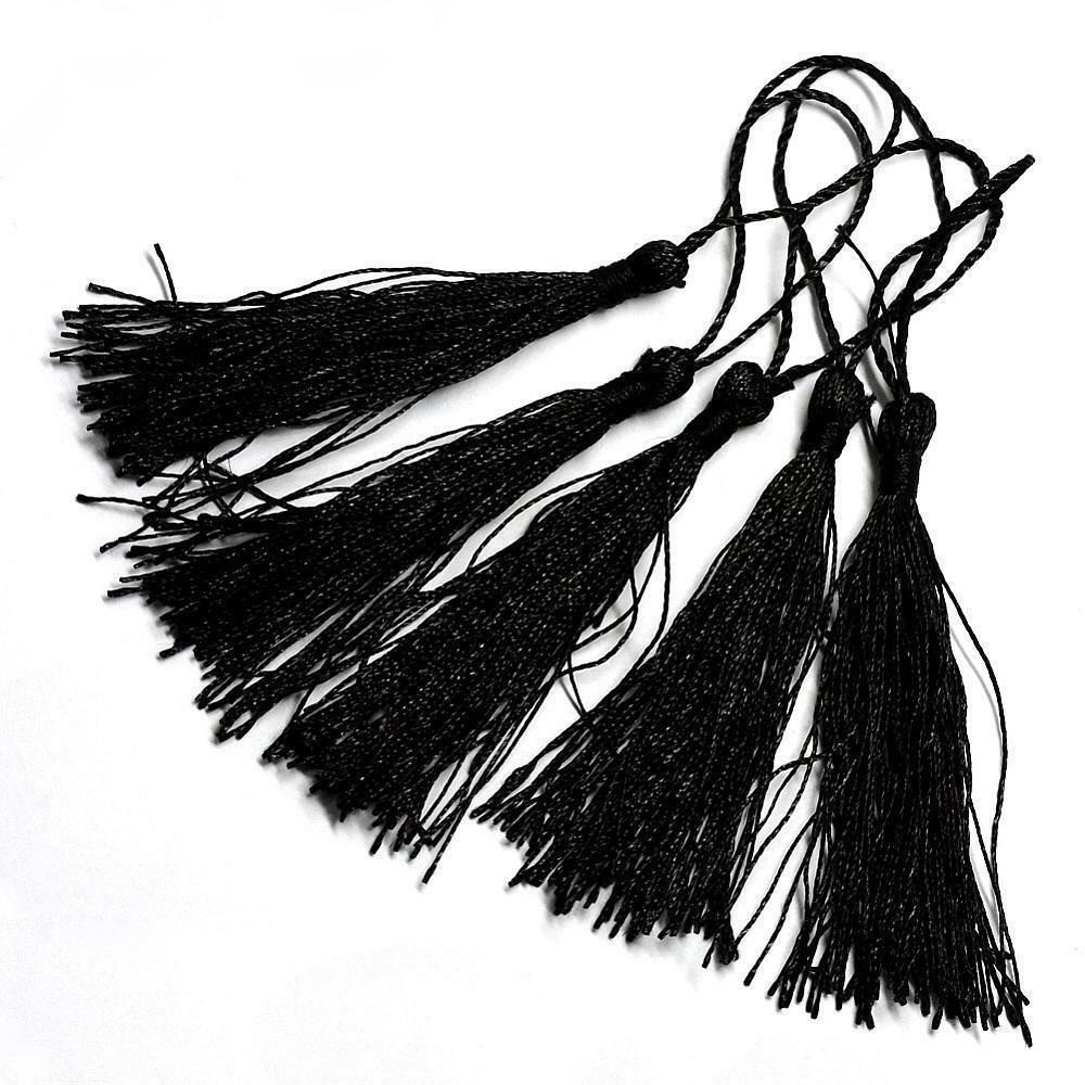 10 to 100 Silky 13.5cm Tassels for Cardmaking Bookmarks or Costume