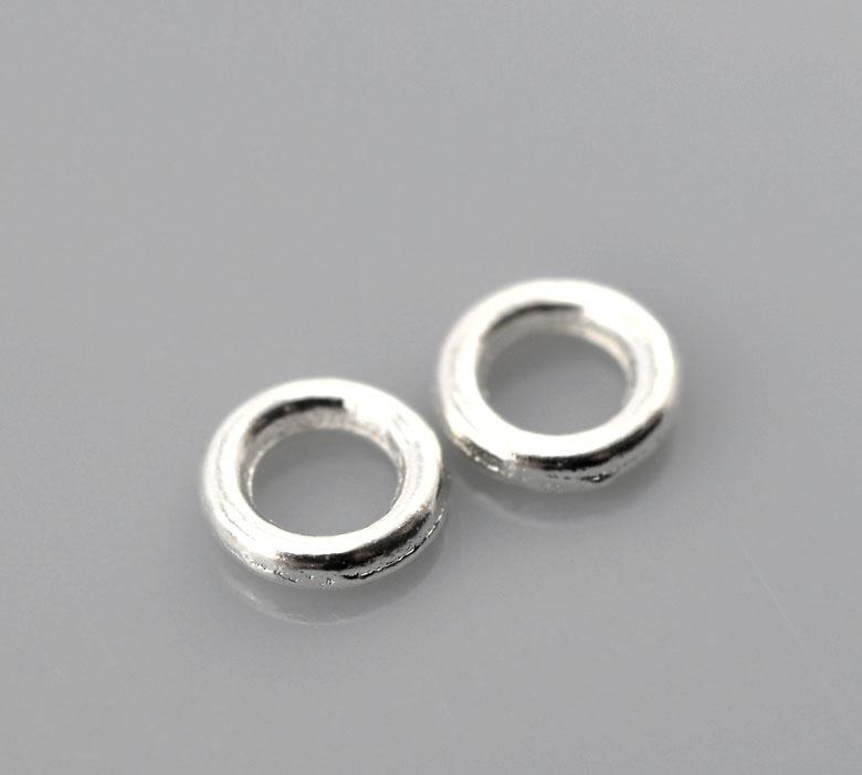 100 to 2000 Soldered Closed 6mm jump Rings Jewellery Connector Findings