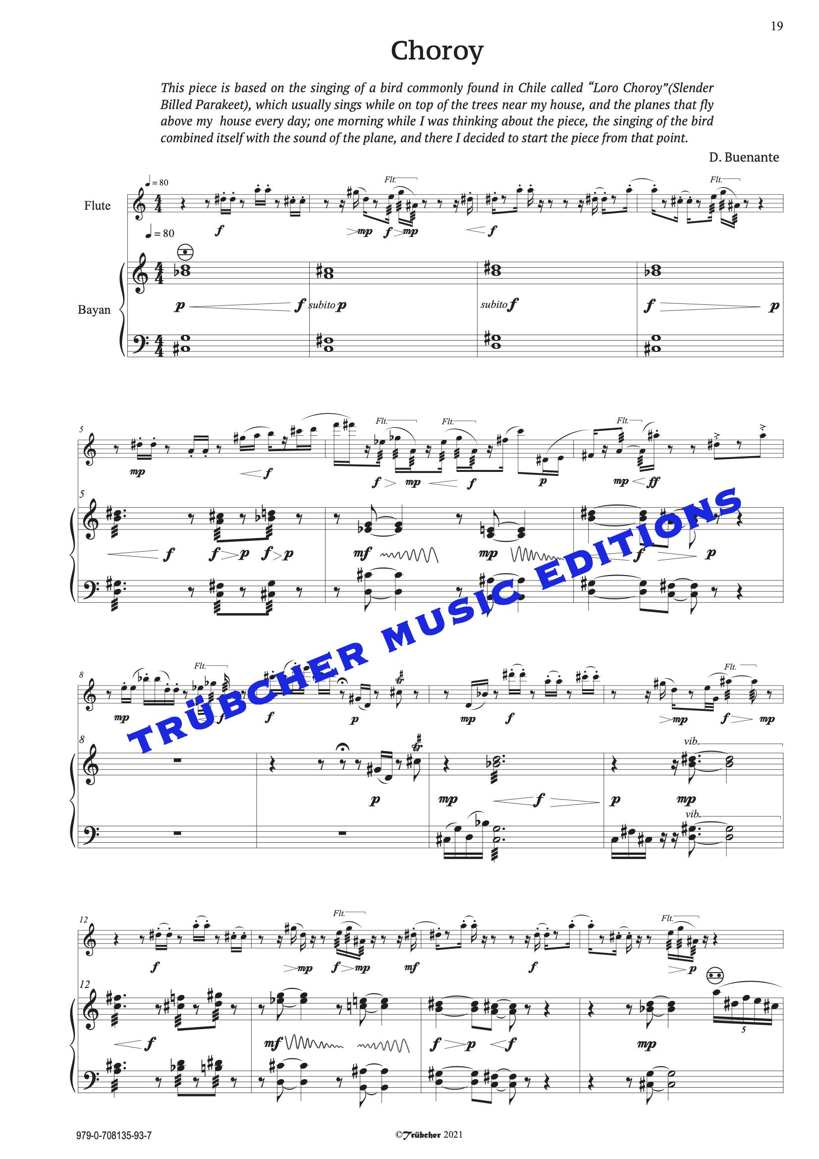 flute & bayan duet sheet music