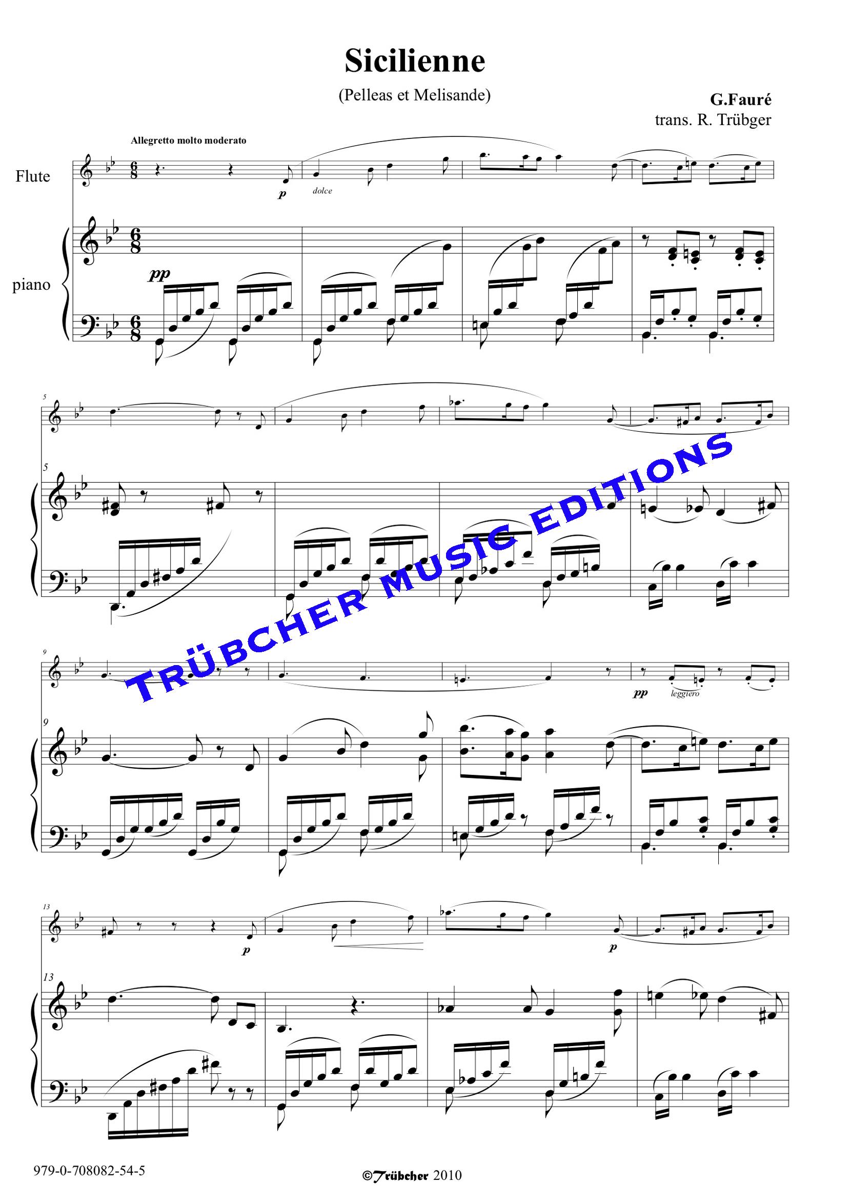faure sicilienne flute & piano