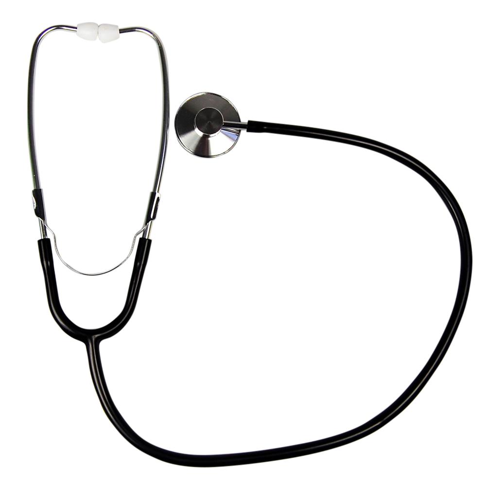 wholesale blacksingle head stethoscopes