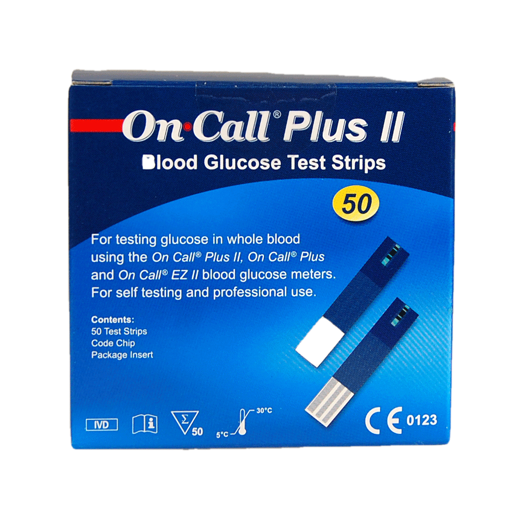 On Call Plus II glucose test strips wholesale and bulk