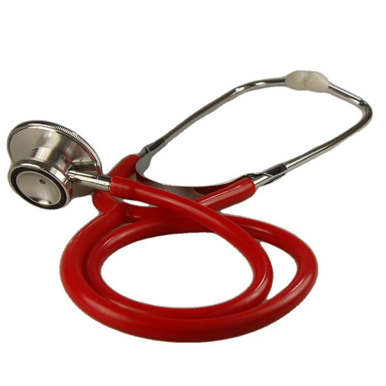 Wholesale Red double head stethoscope