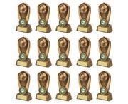 15 Football Resin Awards