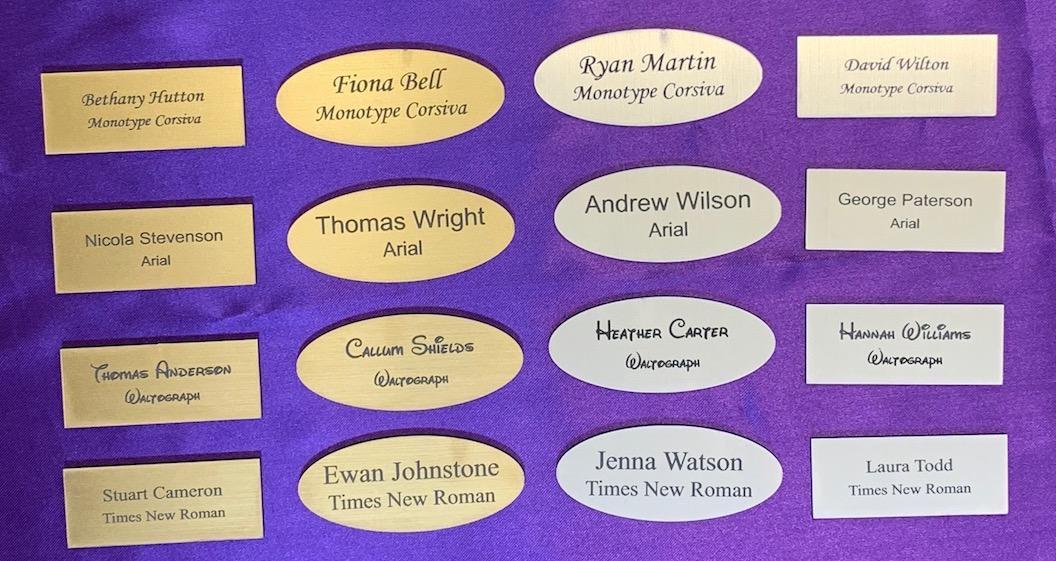 Name Badge Pin Fastening