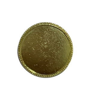 29mm Button Badge Gilt