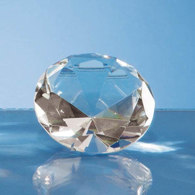 Crystal Diamond Paperweight