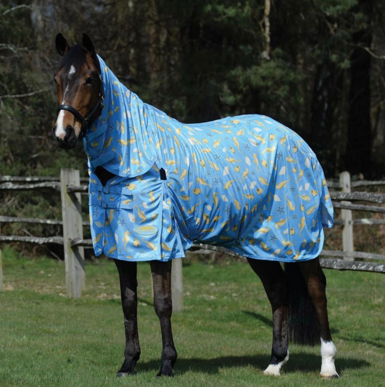 Shires Tempest Original Waterproof Fly Rug – Grey