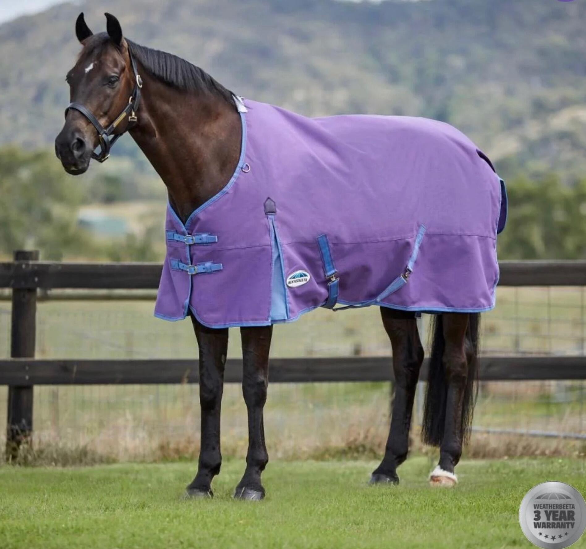 WEATHERBEETA COMFITEC ESSENTIAL STANDARD NECK LITE 0g TURNOUT RUG