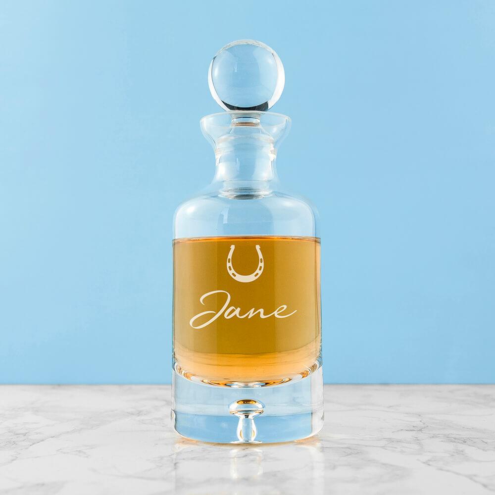 Personalised Engraved Gin Decanter with Icon GiftsMart.co.uk
