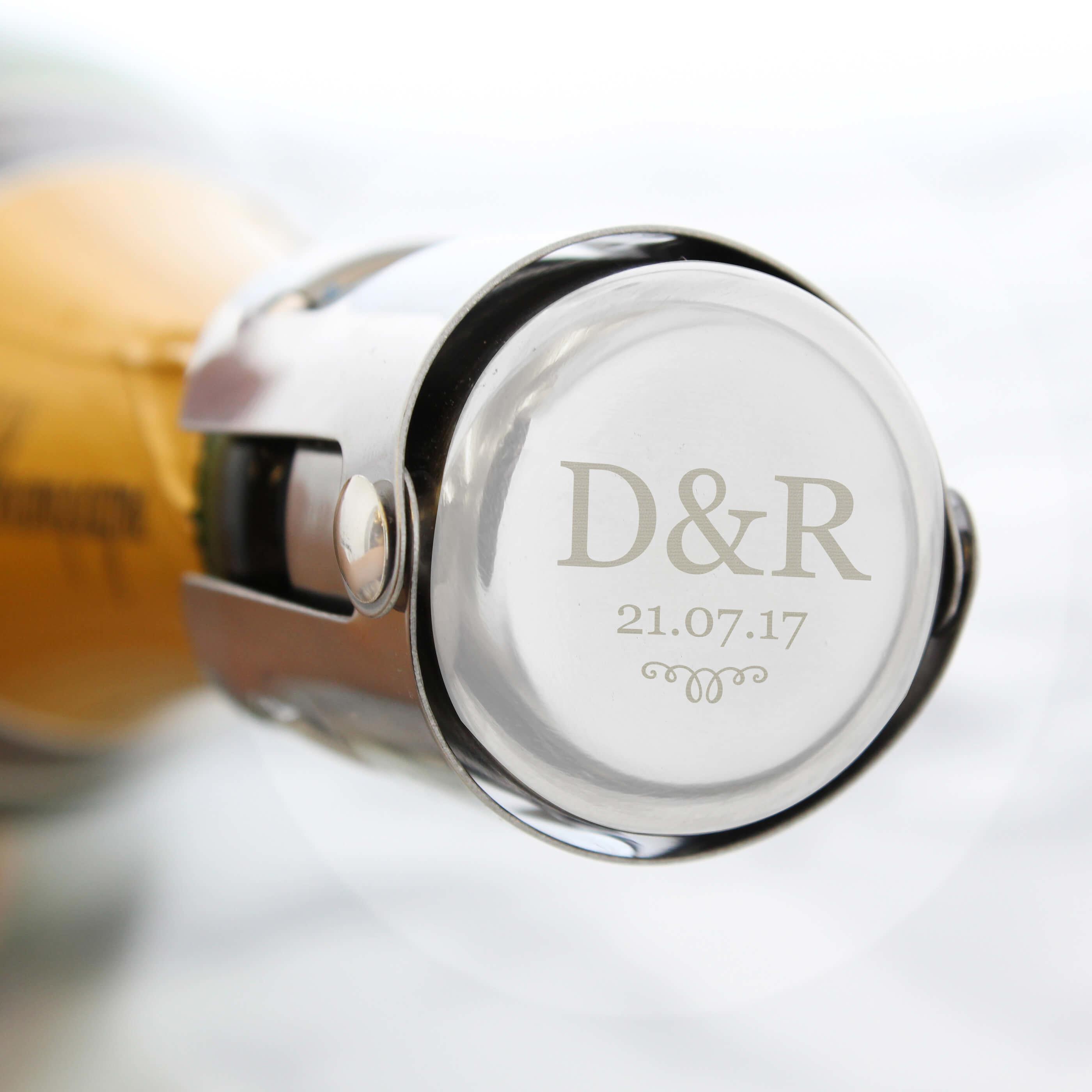 Personalised Monogram Bottle Stopper GiftsMart