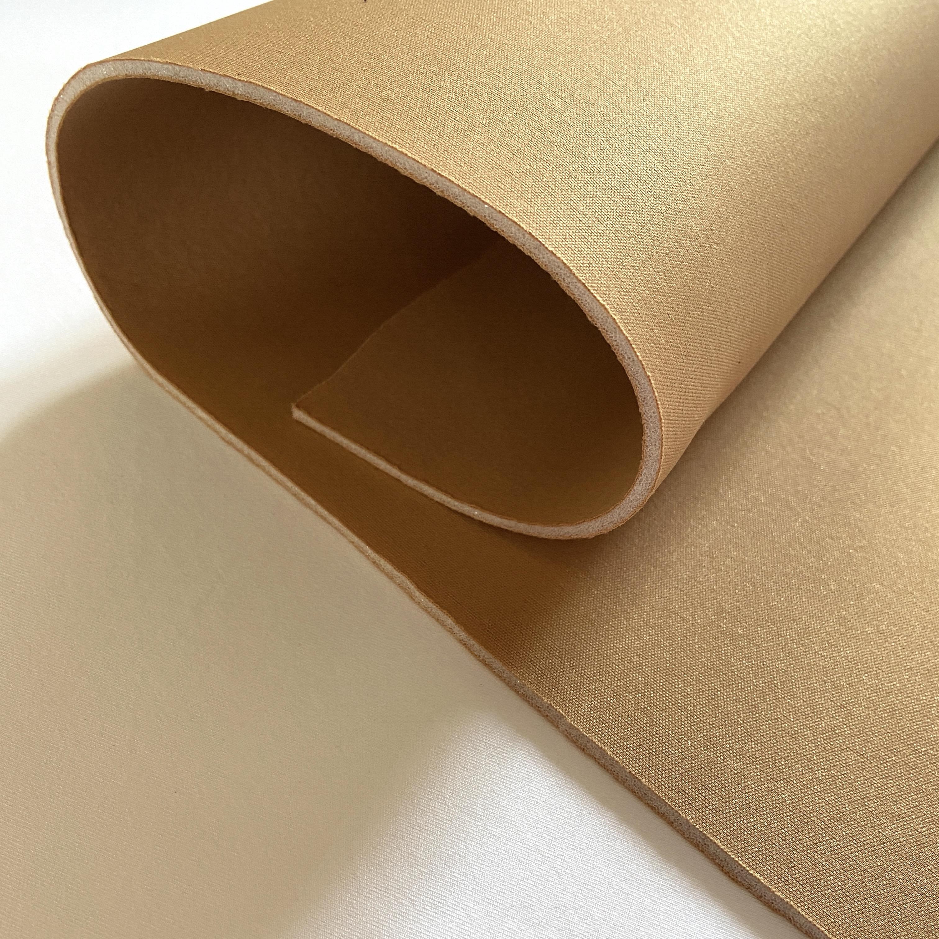 Bra Foam Padding Fabric - NUTMEG (medium brown) - 3mm - Cut & Sew - Smooth  Faced - 50cm x 45cm, per piece