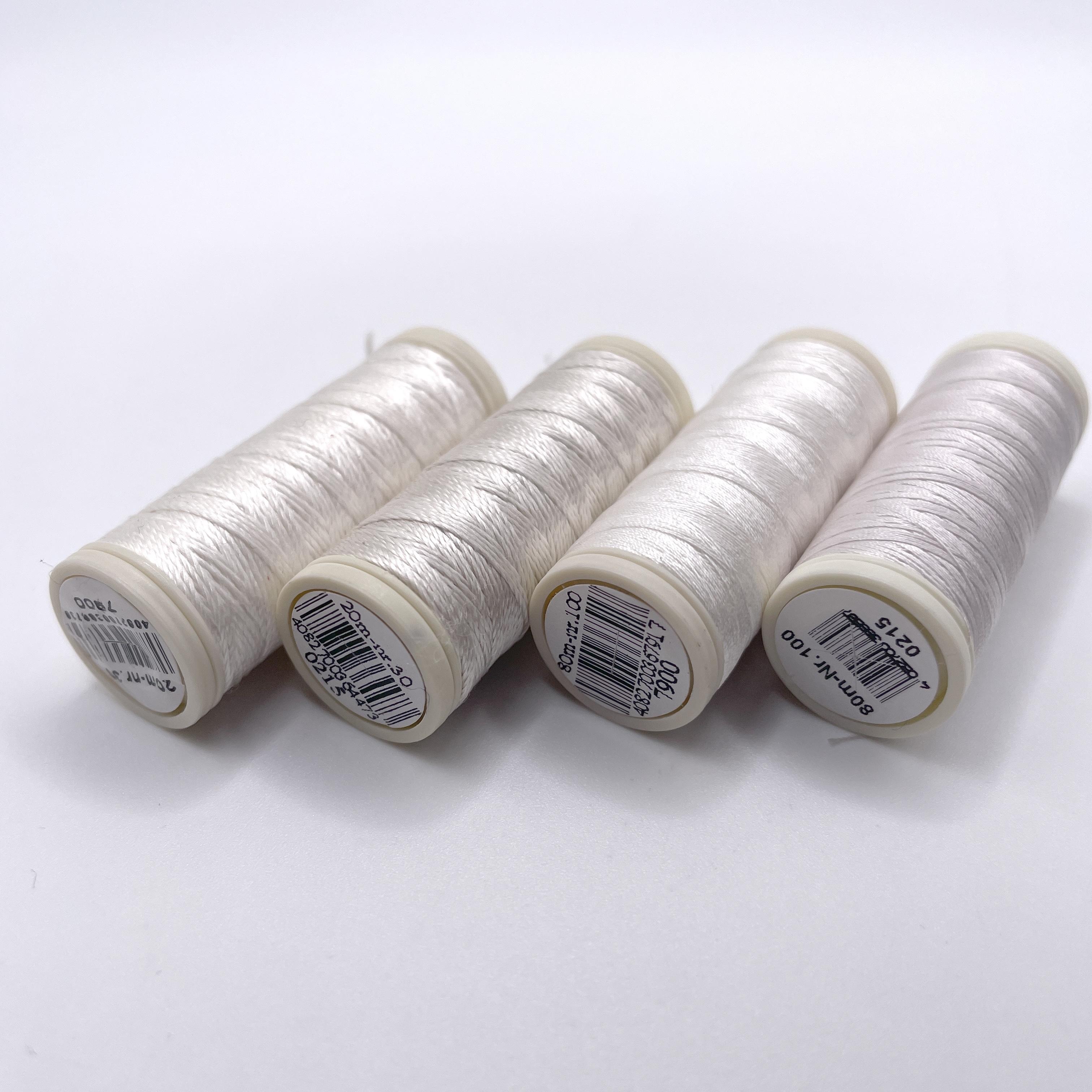 Thread - Coats Seta Reale - 100% Pure Organic Silk - For Hand or Machine  sewing, per spool