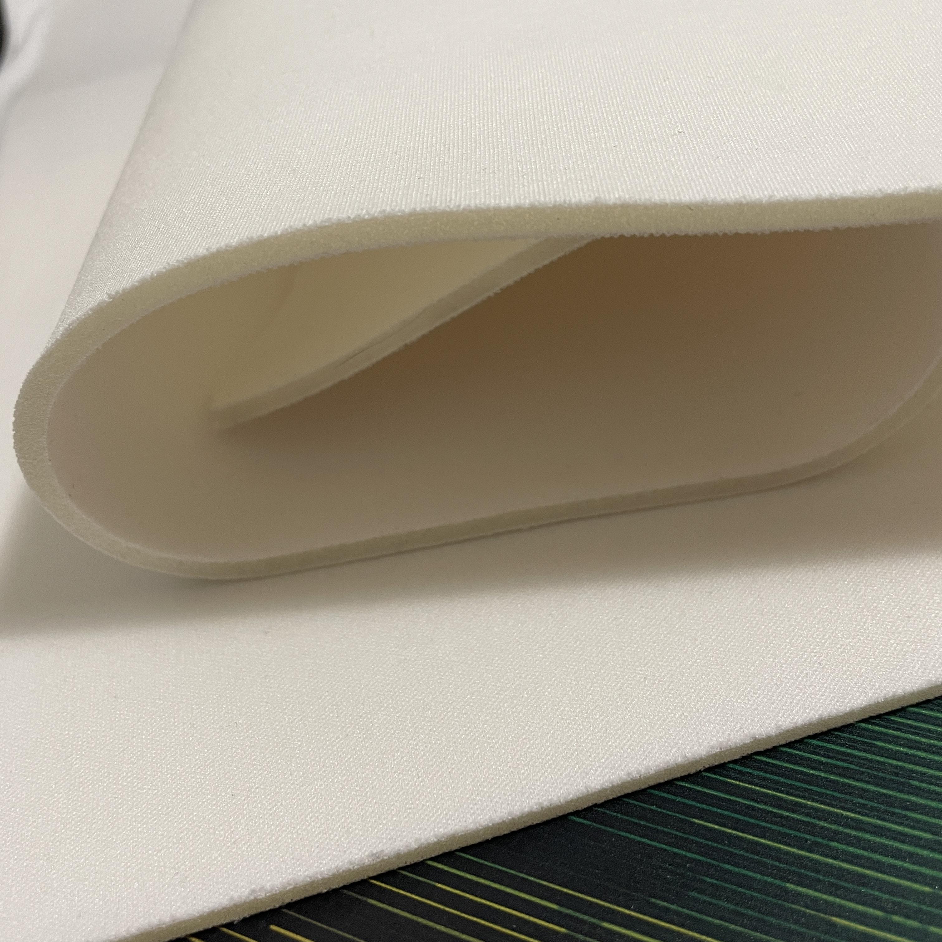 Bra Foam Padding Fabric 375gsm - OFF-WHITE - 3.8mm - Cut & Sew - Polyester  - 75cm x 65cm, per piece (seconds)