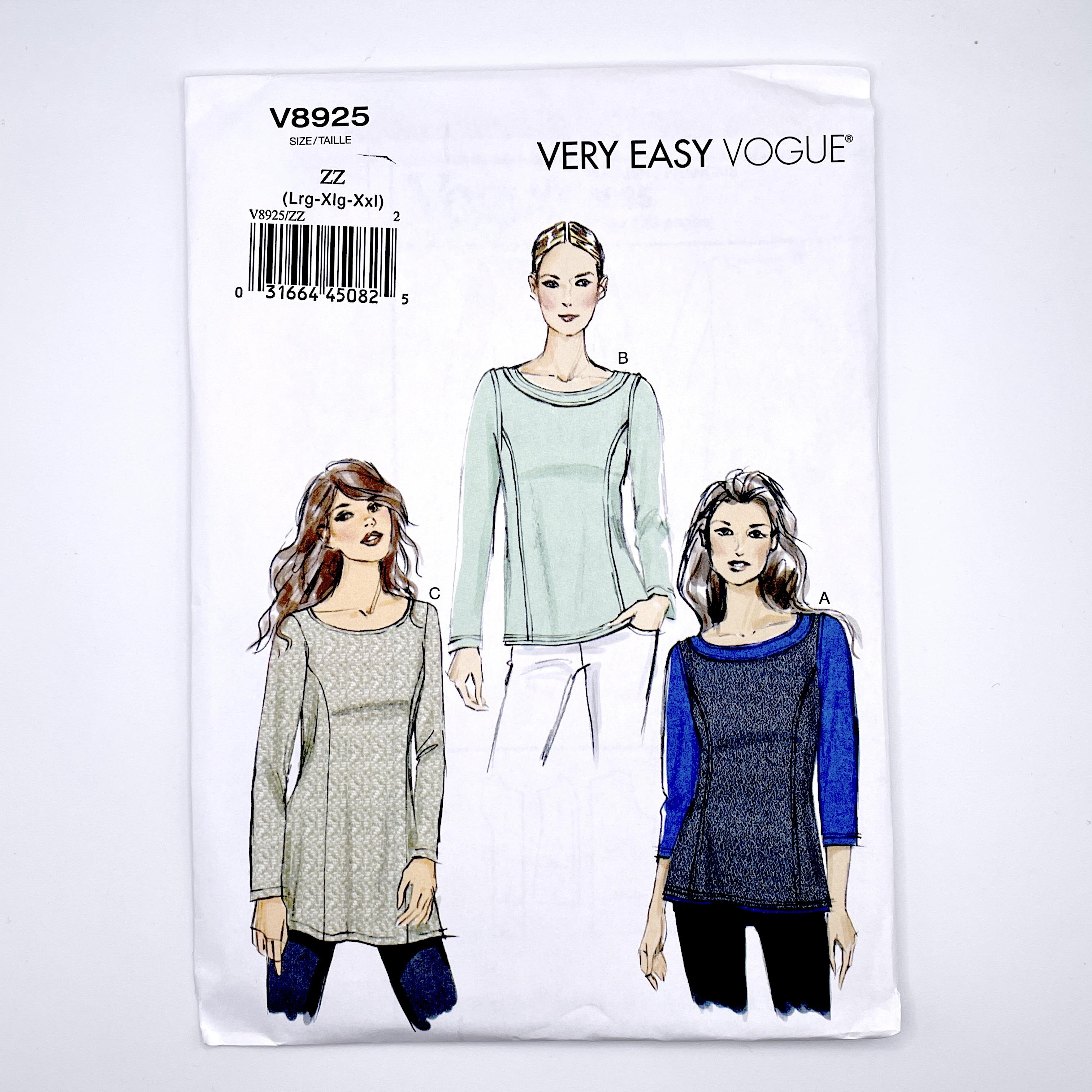 Uncut New Look Sewing Pattern 6505 Knit Top, Tunic, Leggings Sewing Pattern  Size 8-10-12-14-16 FF -  UK