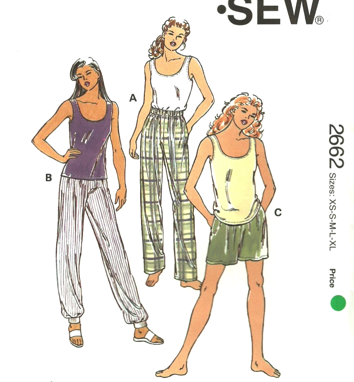 OUT OF PRINT - Pattern - Kwik Sew - Mens lounge pants, pyjama