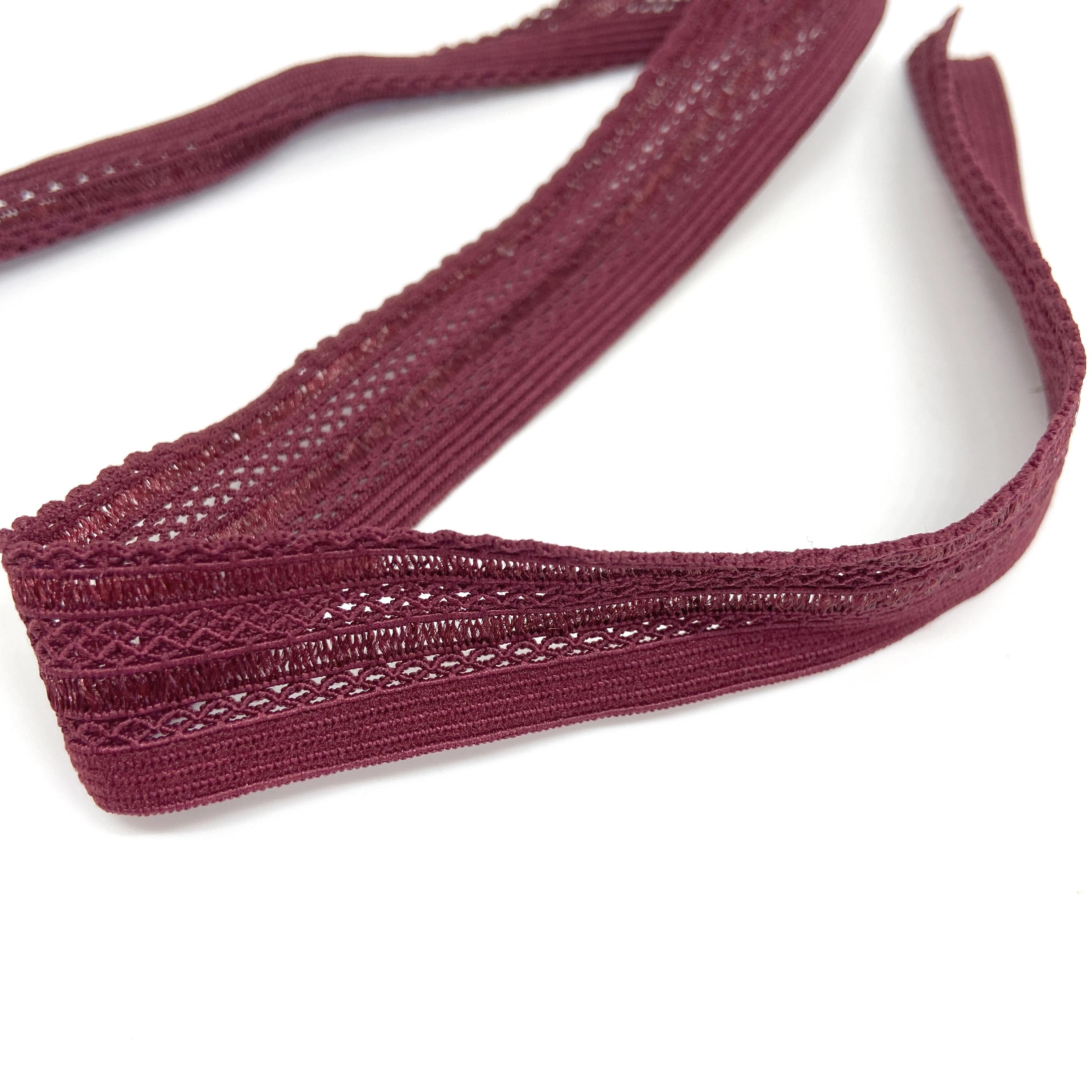Lace Trim - stretch - 20mm wide - Fishnet elastic
