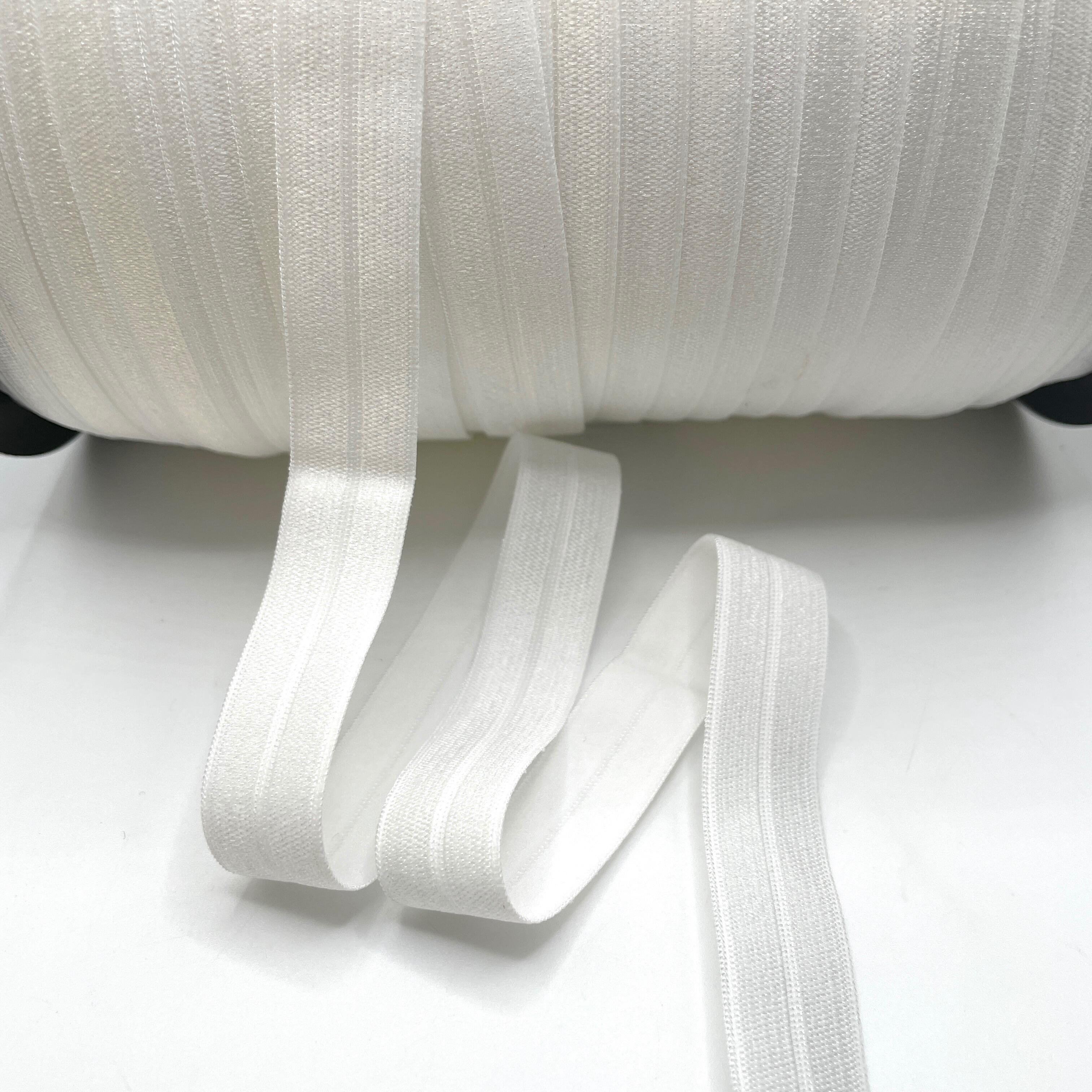Fold Over Elastic - 20mm - White – Sewfinity