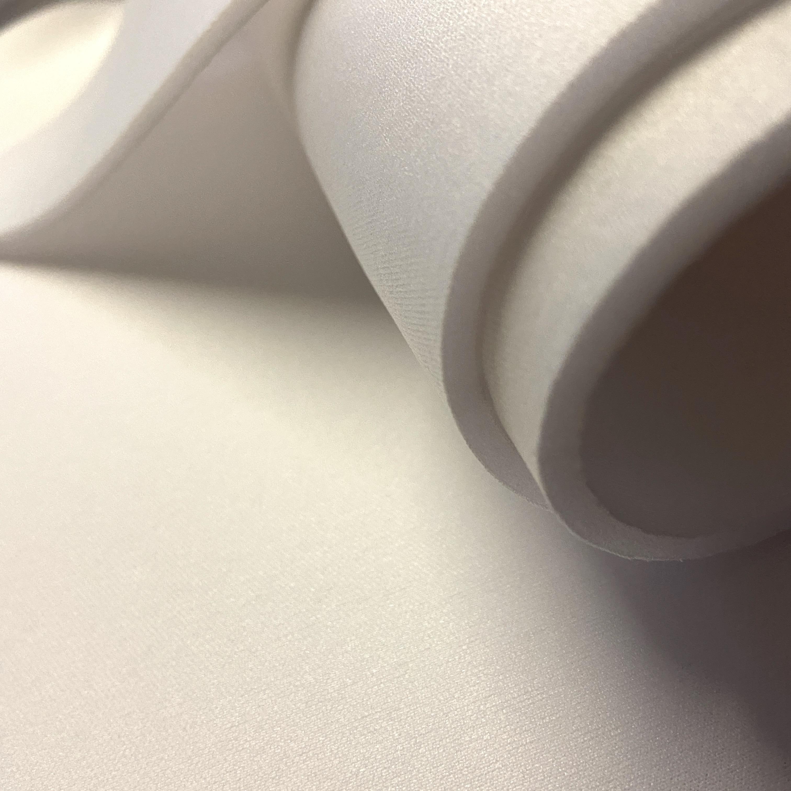 Bra Foam Padding Fabric - LIGHT CREAM - 5mm - Cut & Sew - Matt Faced - 50cm  square, per piece