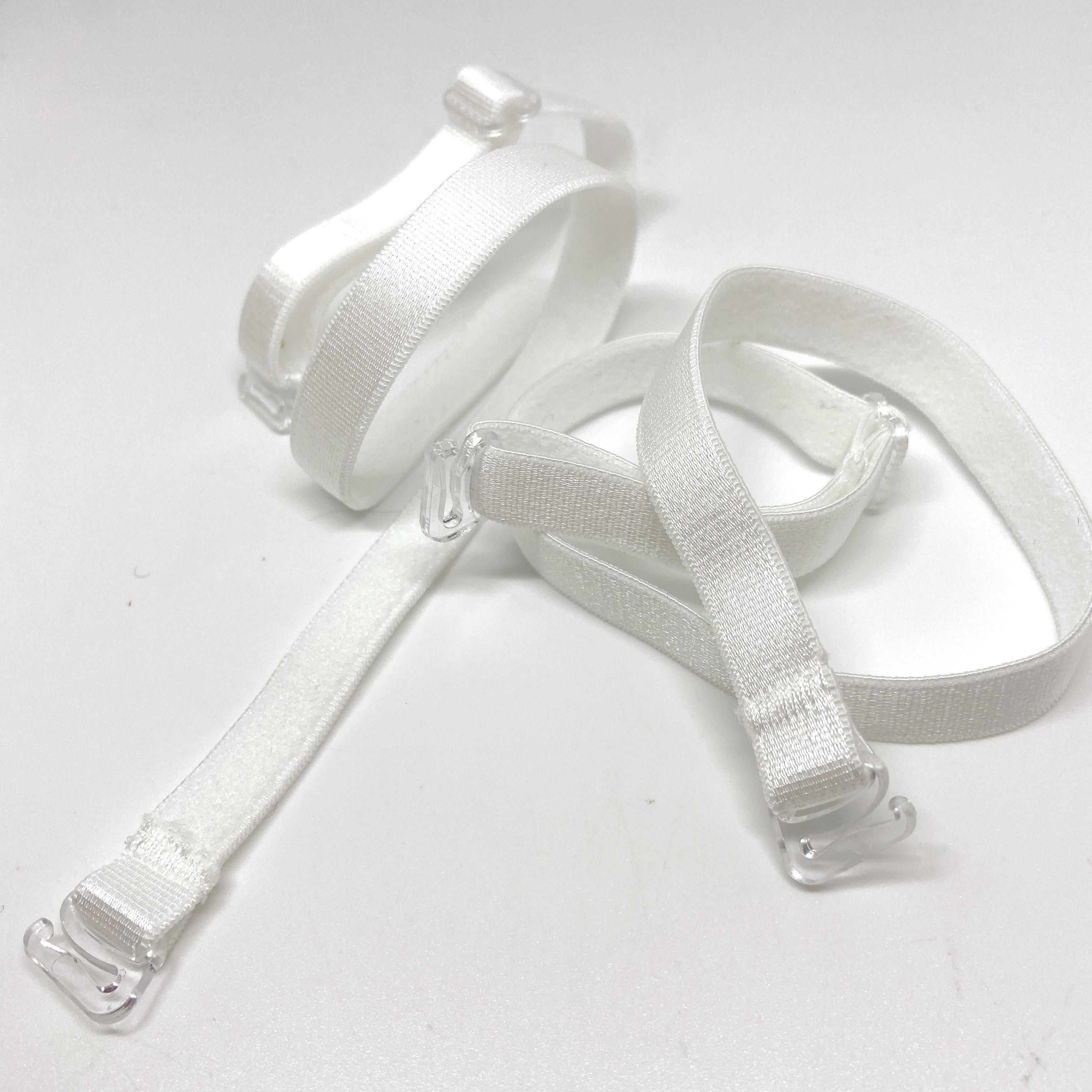 Bra Straps - Hook on - Replacement - 10mm IVORY/OFF-WHITE