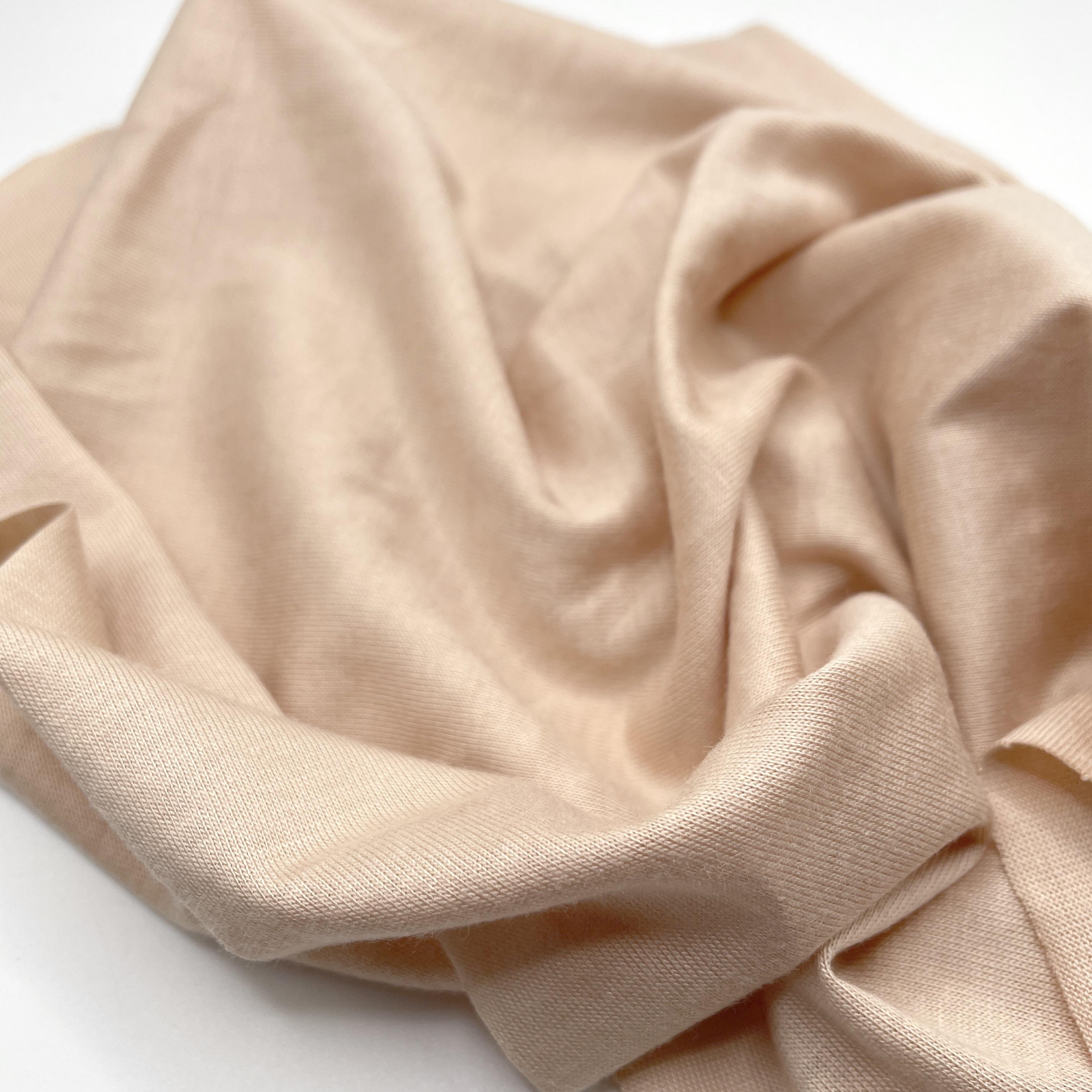 Bra Liner/Cup/Gusset Fabric - Soft Single Jersey - Cotton (100%) 140gsm -  PUMA NUDE (beige skintone)