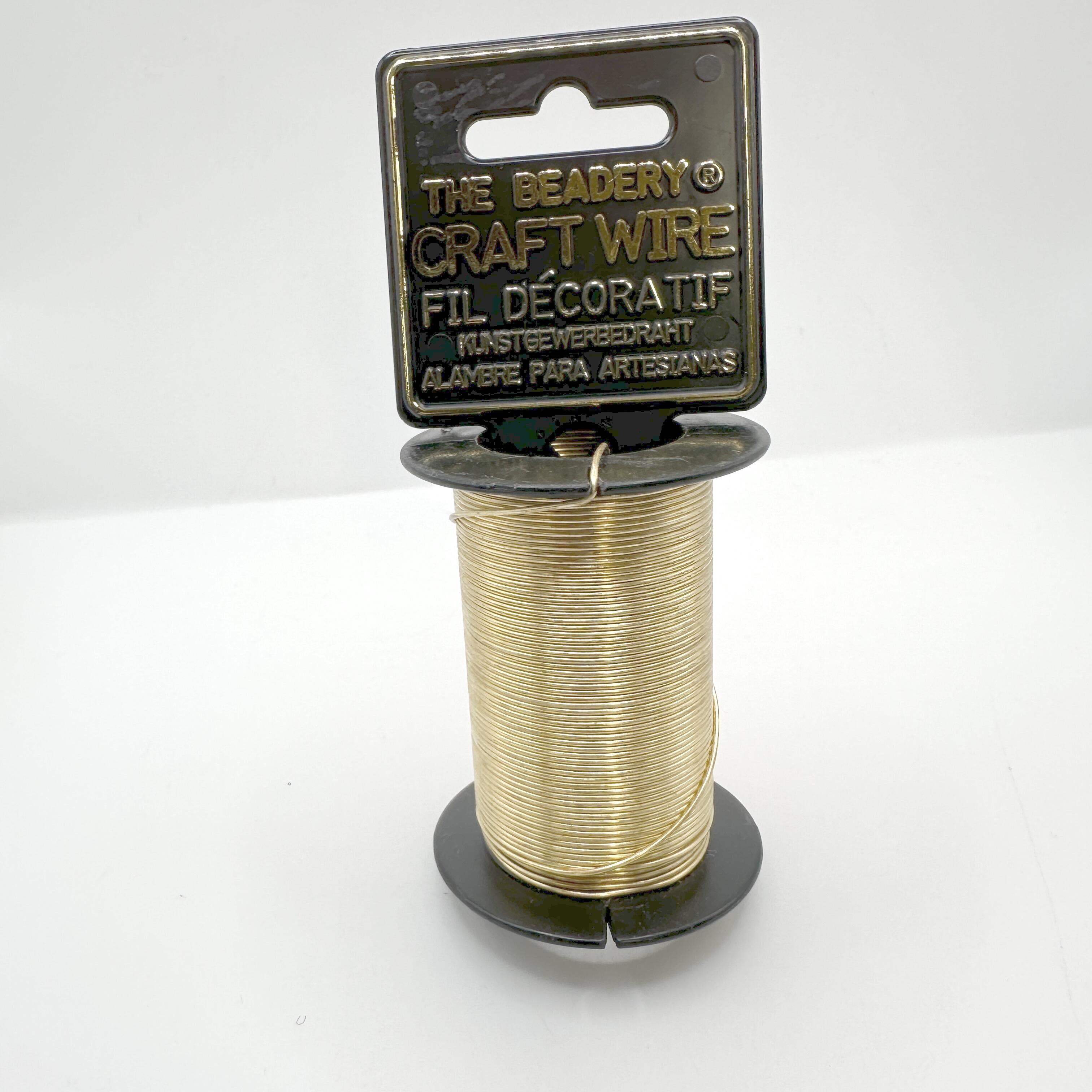 Wire - The Beadery Crafting Wire - Jewellery Crafting Wire, per reel