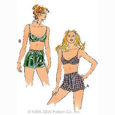 Bra Size 32 34 36 38 40 AA-DDD Cup Sizes With Adjustable Shoulder Straps  Kwik Sew 3594 Sewing Pattern