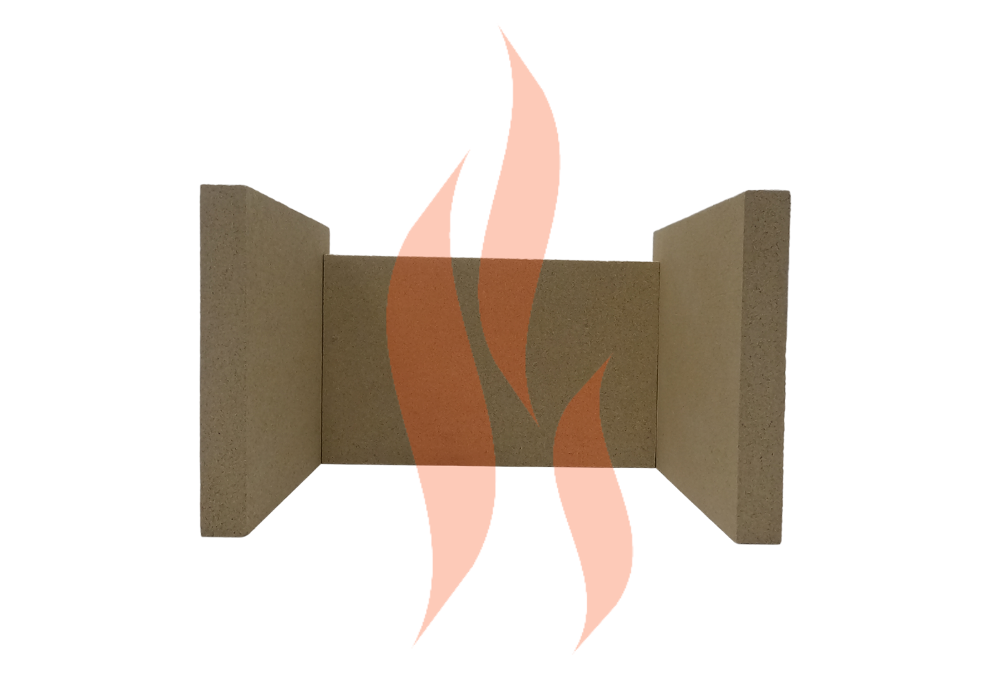 Woodwarm Foxfire 4kW - Vermiculite Fire Brick Set | Replacement Stove Parts