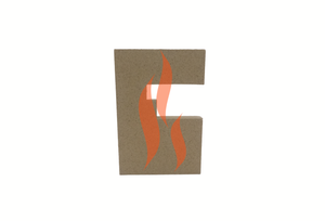 Mi Fires Tinderbox Medium' - Left Side Vermiculite Fire Brick | Replacement  Parts