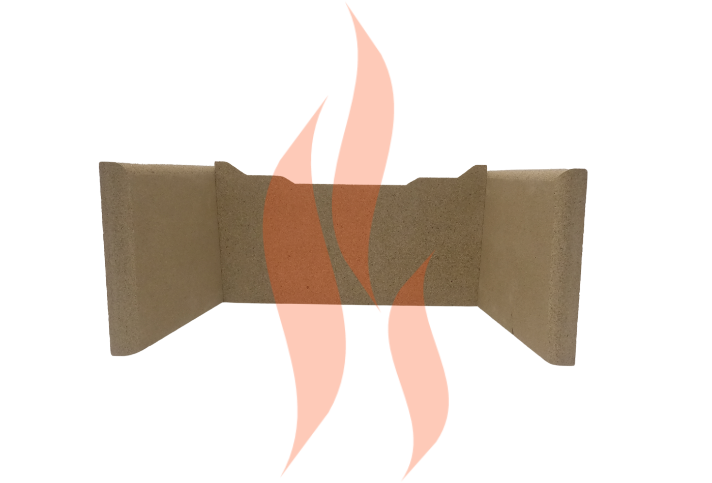'Fireline FP8 V2' Vermiculite Fire Brick Set Replacement Parts