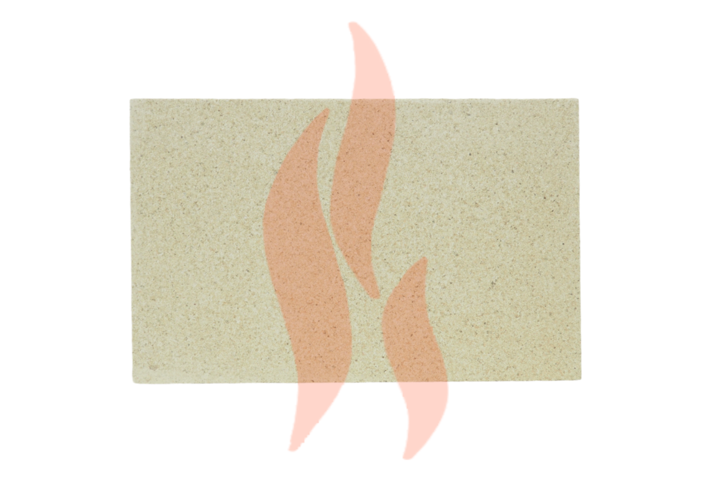 A Side Replacement Vermiculite Fire Brick suitable for Aarrow Ecoburn 7 Plus stoves.