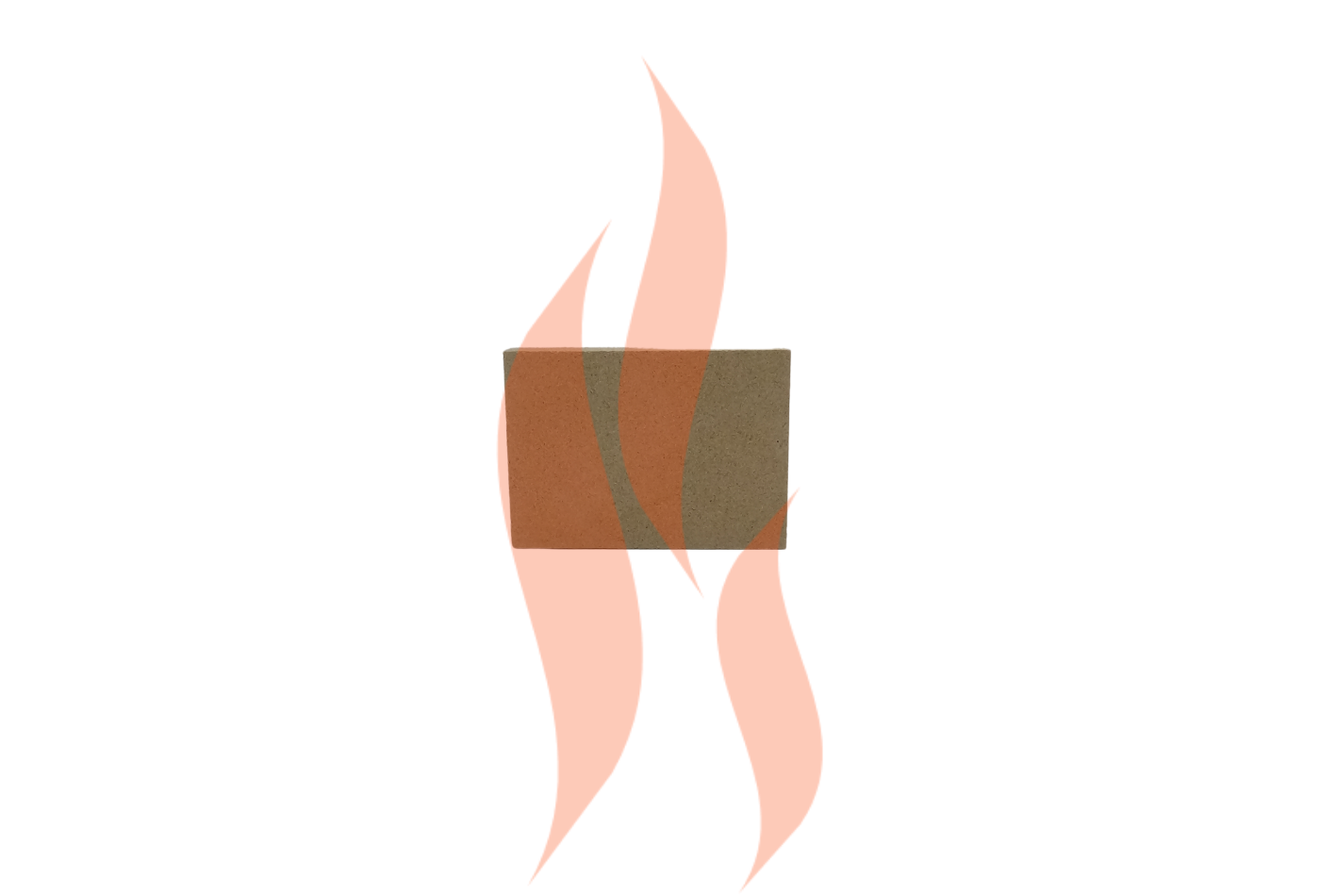 Stovax Riva 40 - Top Back Vermiculite Fire Brick | Replacement Stove Parts