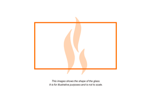 Vermont - Explorer (Rectangle) | Replacement High Definition Stove Glass |  Stove Industry Supplies