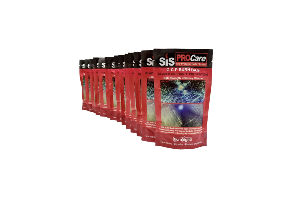 SiS Procare Glazed Creosote Prevention Burn Bag - Box of 14