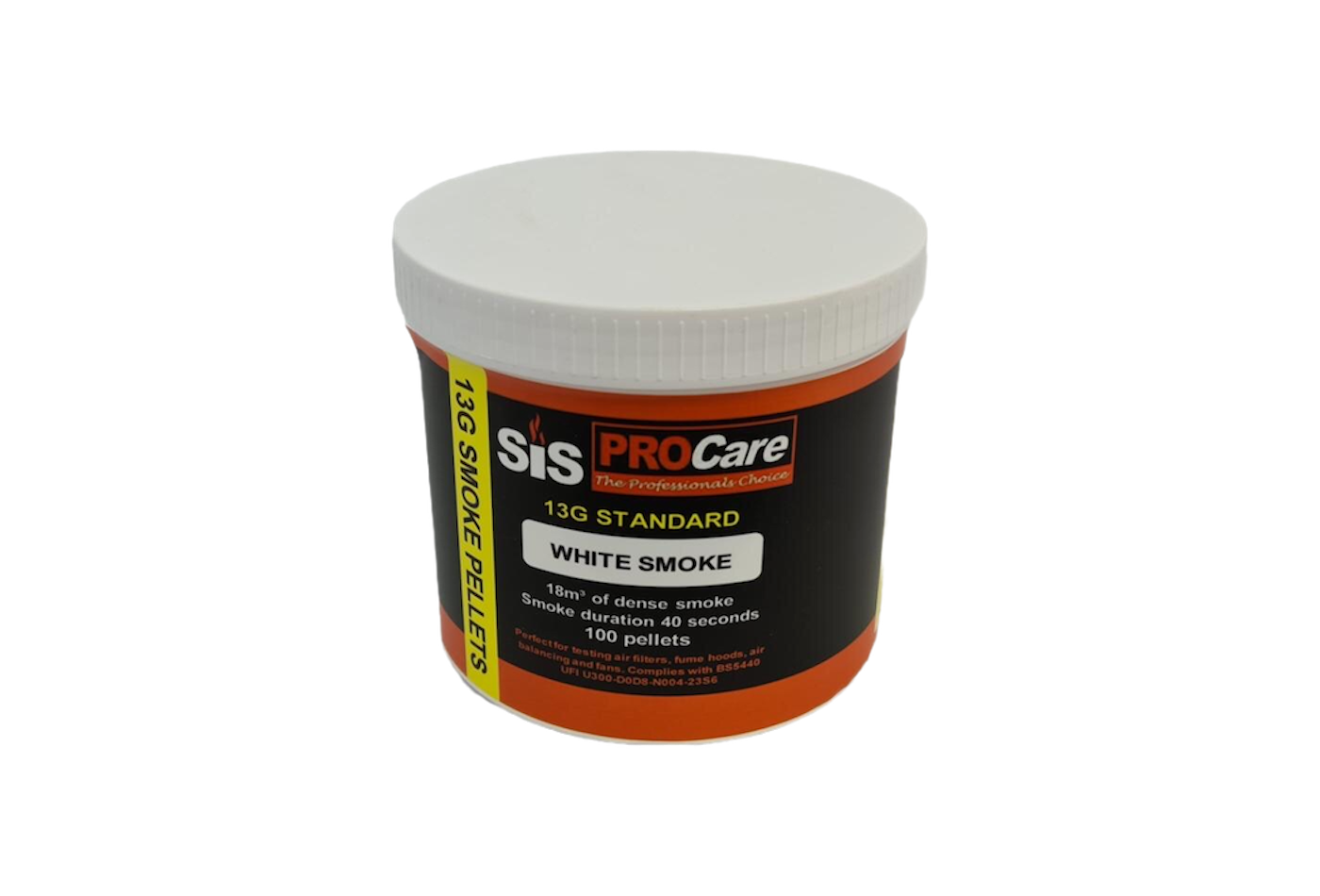 SiS ProCare 13g White Smoke Pellets - Tub of 100