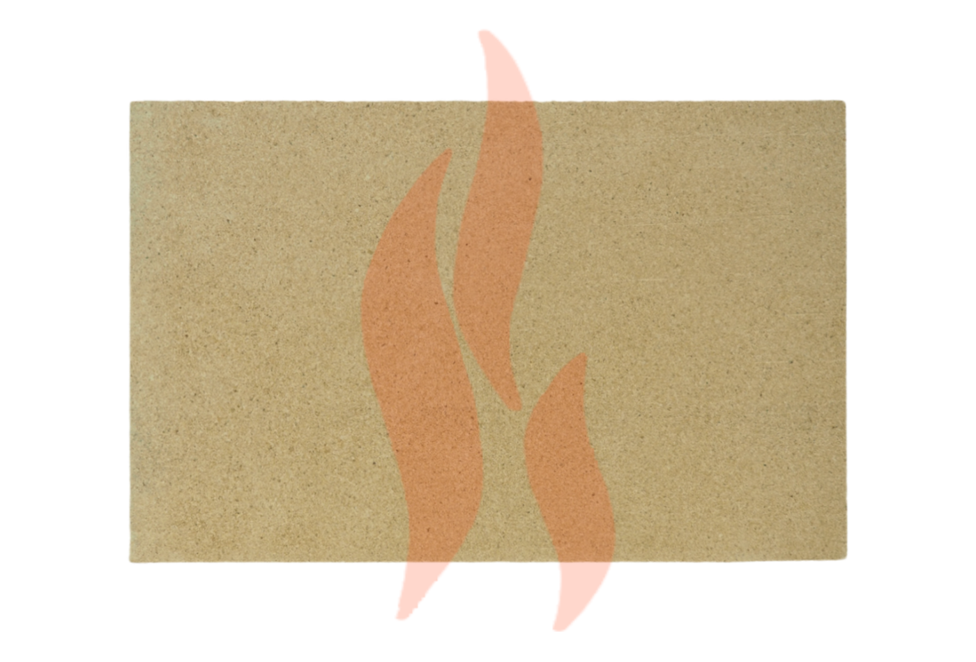 A Side Replacement Vermiculite Fire Brick suitable for Aarrow 7 stoves.