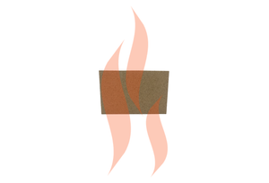 Hunter Hawk 4 CEVII - Woodburner - Back Vermiculite Fire Brick |  Replacement Stove Parts