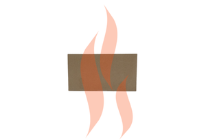 Stovax Brunel 1A Multi Fuel - Back Vermiculite Fire Brick | Replacement  Stove Parts