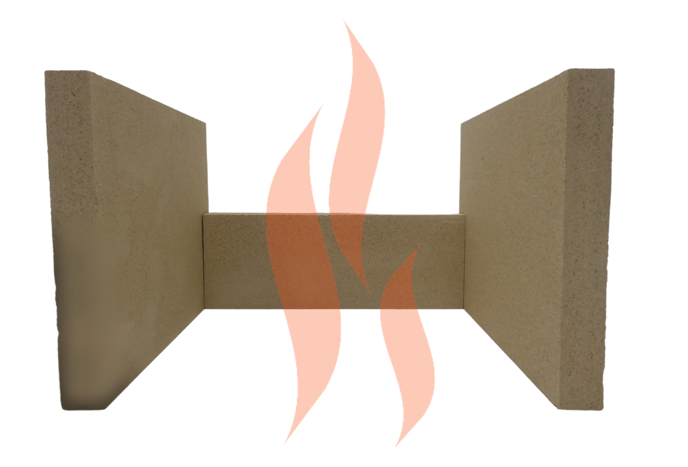 Woodwarm Fireview 4.5kW Vermiculite Fire Brick Set Replacement