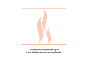 Trianco - Newton 8Kw (Rectangle) | Replacement High Definition Stove Glass  | Stove Industry Supplies
