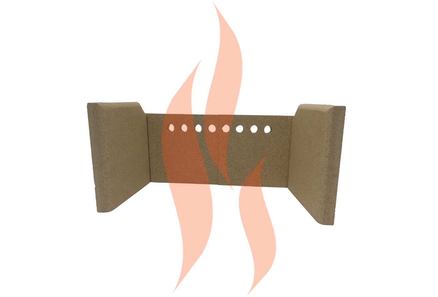 'Fireline FA8 V3' Vermiculite Fire Brick Set Replacement Parts