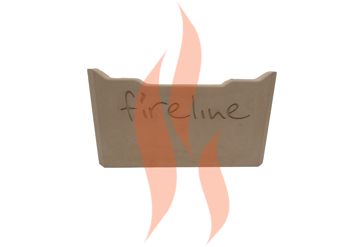 Fireline 5W Series V2 Ceramic Back Brick Replacement Stove Parts